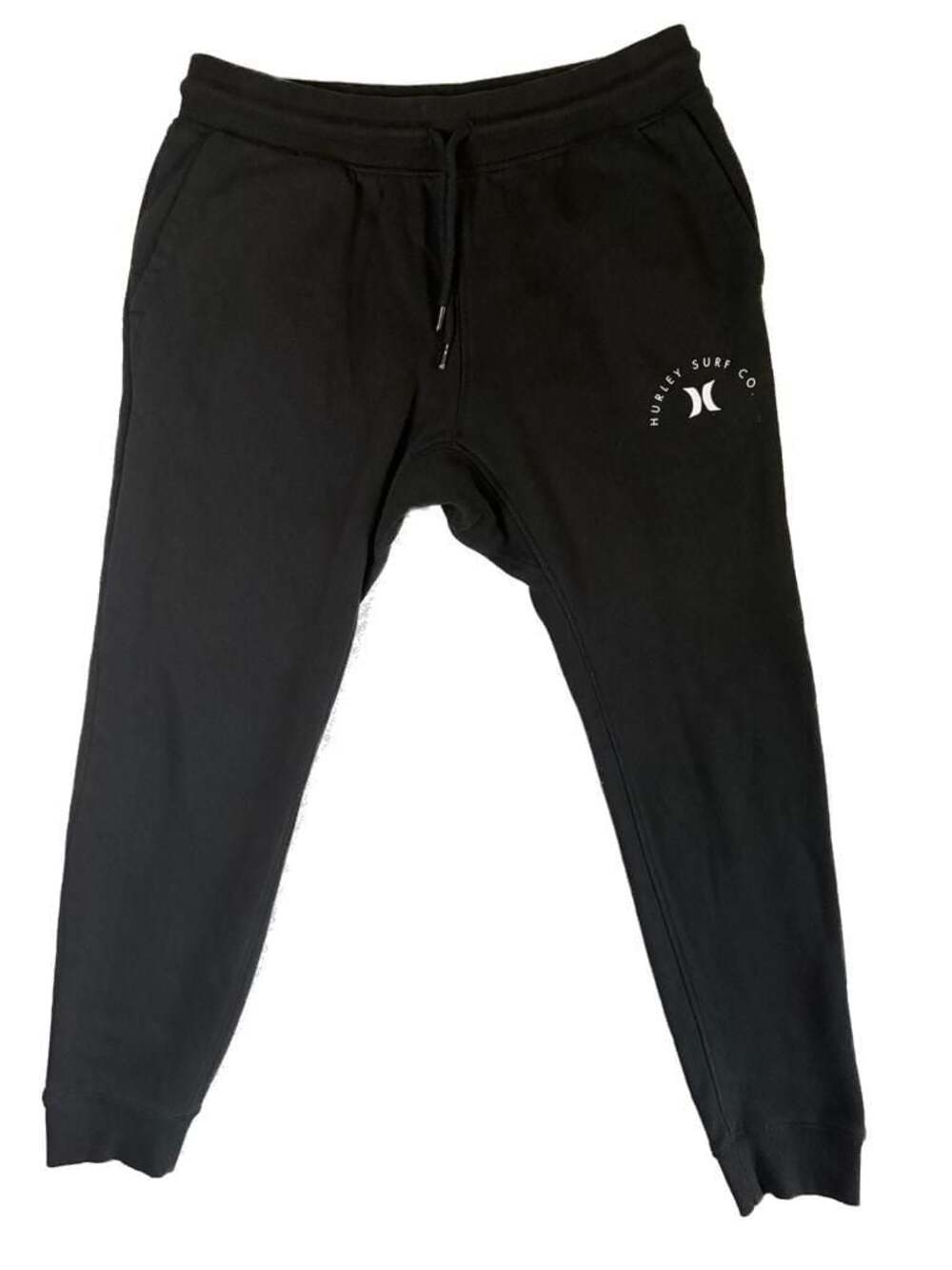 Hurley Surf Co. Men's Black Fleece Jogger Sweatpants
